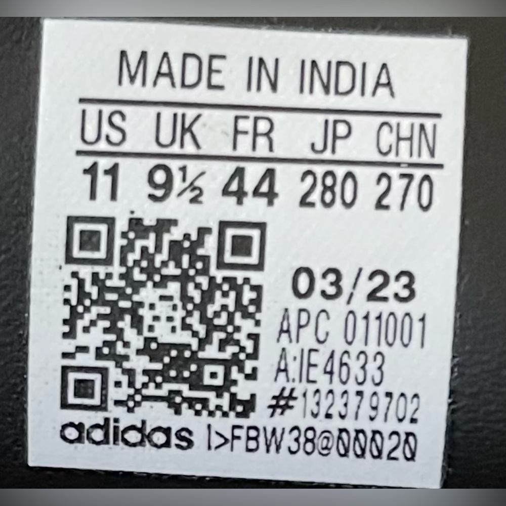 Adidas Stan Smith Black Leopard Leather Sneakers - Women’s 11 / Men’s 10 - Picture 7 of 7